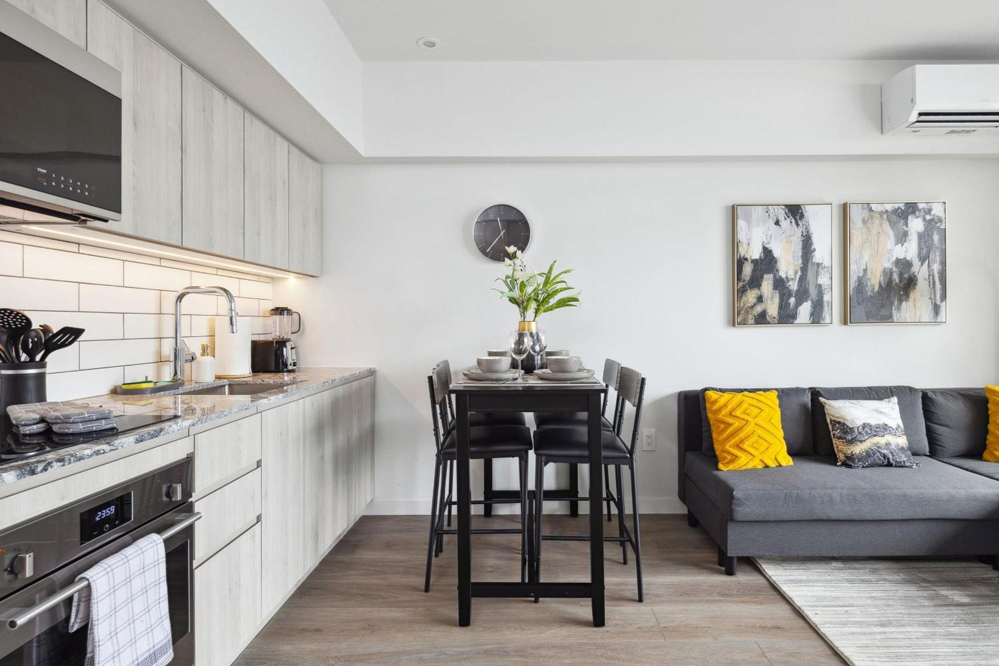 Brand New City Apt In Downtown Vancouver Kültér fotó