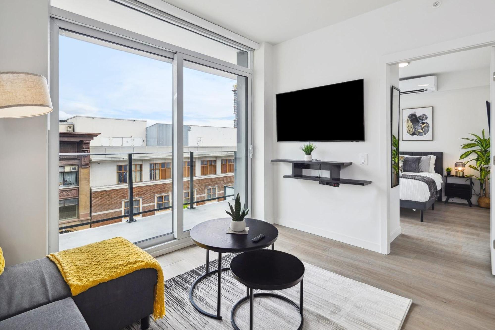 Brand New City Apt In Downtown Vancouver Kültér fotó